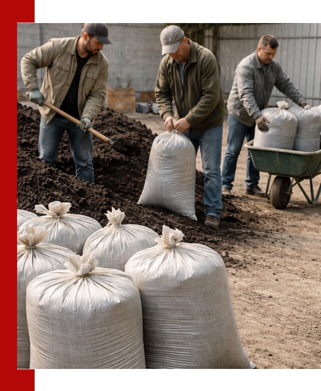 Купить чернозем в мешках с доставкой в Щекине