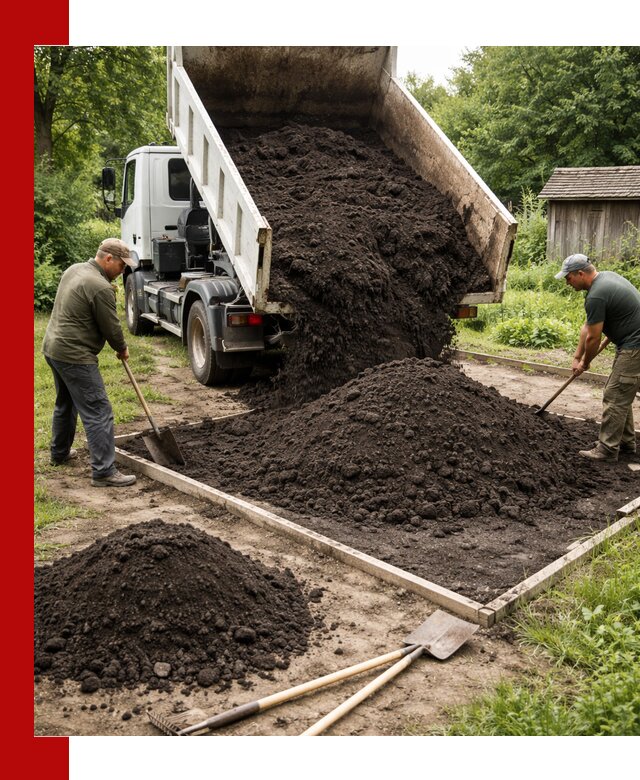 Купить чистый чернозем для огорода с доставкой в Щекине