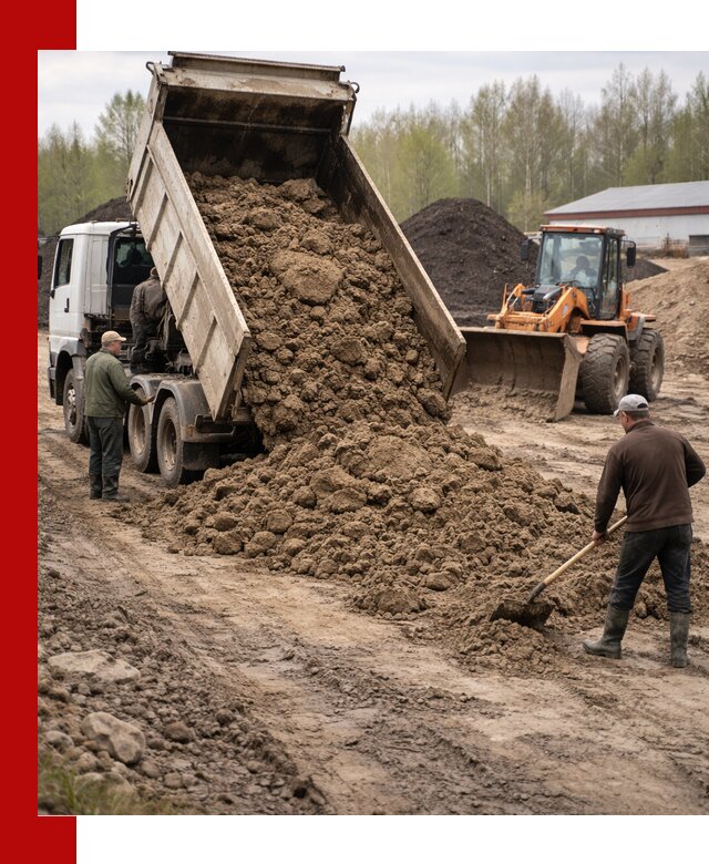 Доставка глин и суглинков в Щекине оптом и вкрай