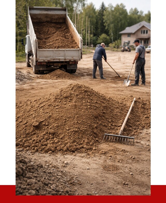 Суглинок для планировки в Щекине с доставкой от 4323 р. | ПРОНЕРУДЕкн