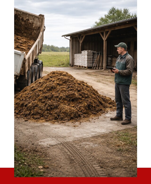 Купить навоз с доставкой в Щекине от 1235 р. за куб | ПРОНЕРУДЕкн