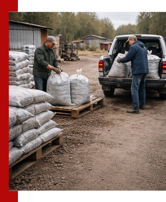 Купить конский навоз в мешках с доставкой в Щекине