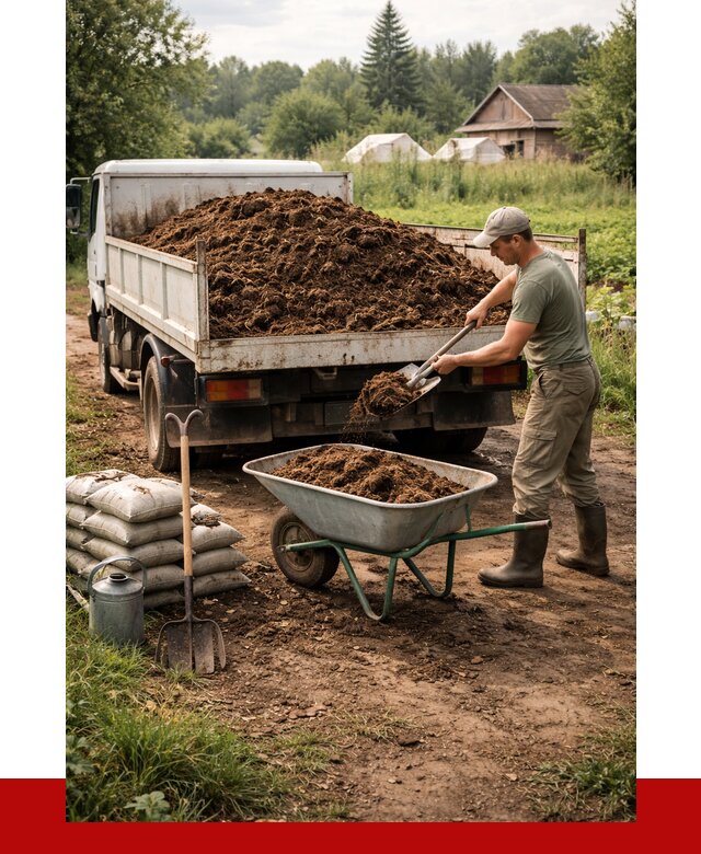 Купить коровий навоз с доставкой в Щекине от 1853 р. | ПРОНЕРУДЕкн