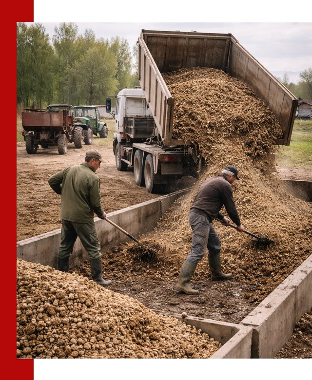 Куриный помет с доставкой в Щекине оптом и в розницу