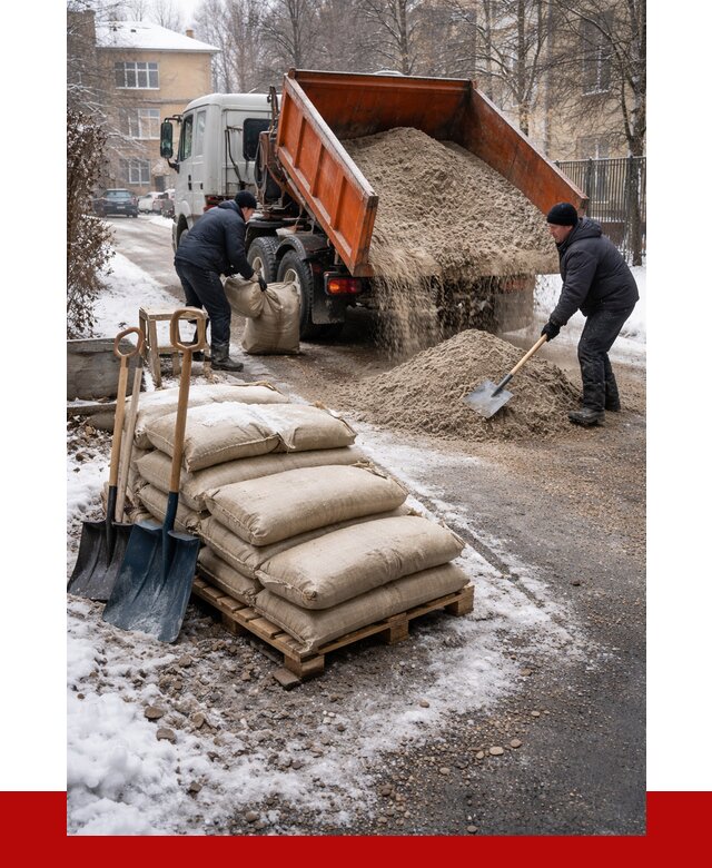 Противогололедные материалы оптом в Щекине от 4323 р. | ПРОНЕРУДЕкн