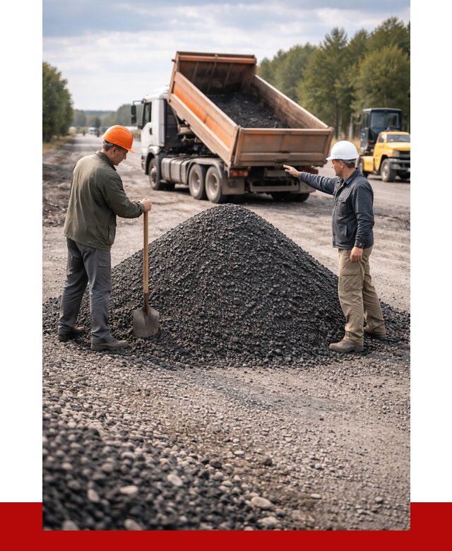 Купить асфальтовую крошку для дорог в Щекине от 4323 р. | ПРОНЕРУДЕкн