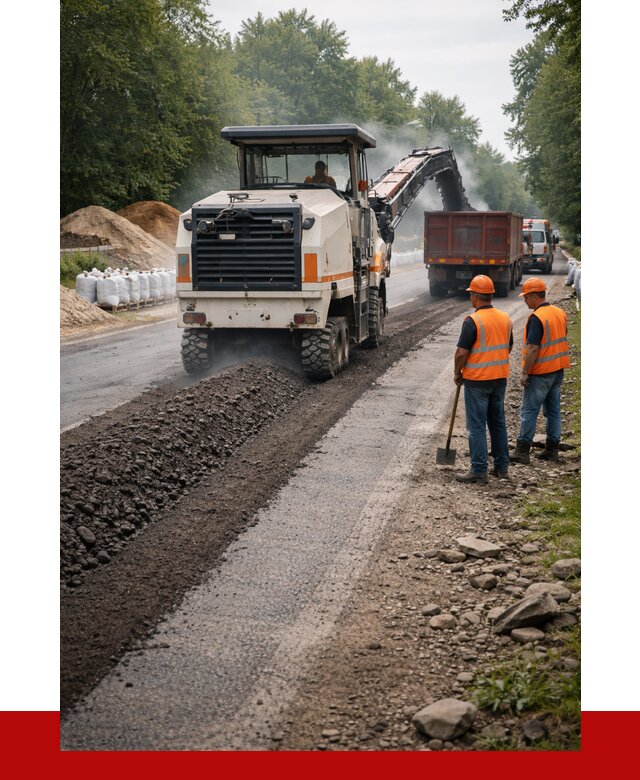 Фрезерованный асфальт в Щекине от 2264 р./куб. | ПРОНЕРУДЕкн