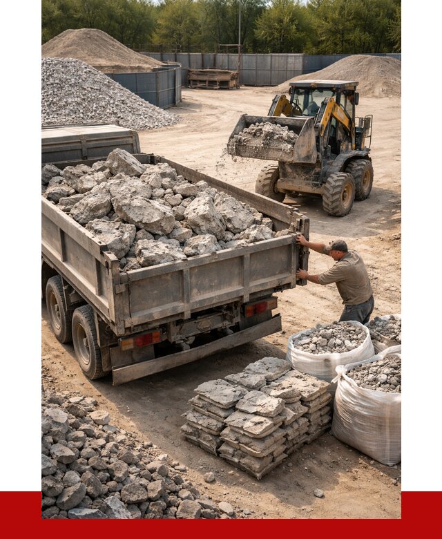 Купить бой бетона с доставкой в Щекине от 4940 р. | ПРОНЕРУДЕкн