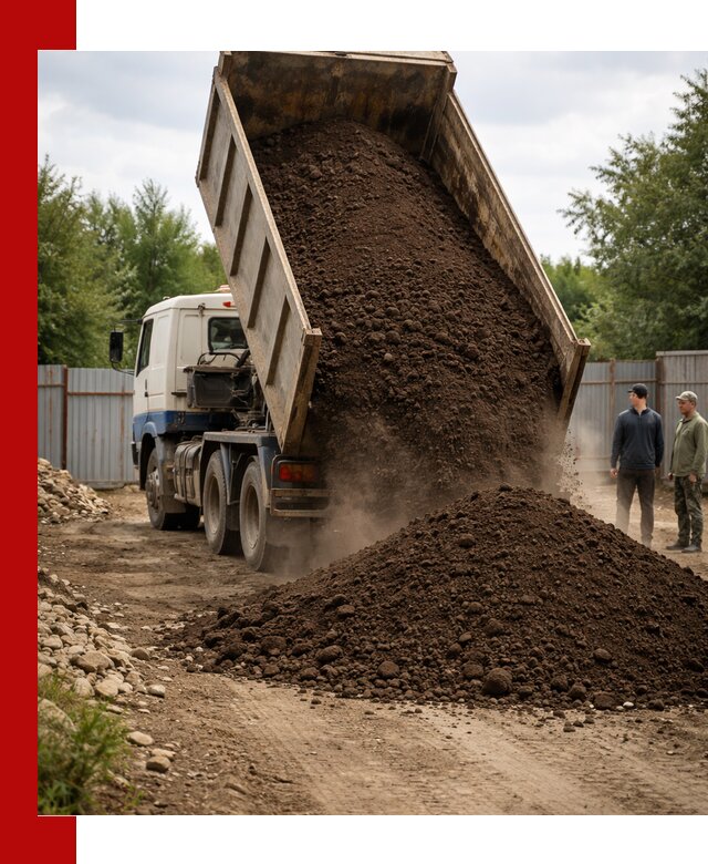 Доставка самосвалом 10 кубов в Щекине быстро и надёжно