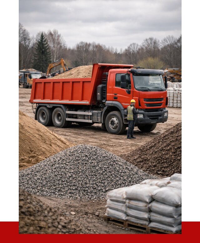 Доставка самосвалом 25 кубов в Щекине от 7719 р. | ПРОНЕРУДЕкн