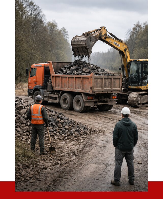 Вывоз асфальта в Щекине от 4631 р. самосвалом ПРОНЕРУДЕкн