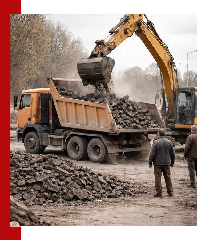 Вывоз асфальта и асфальтового покрытия в Щекине