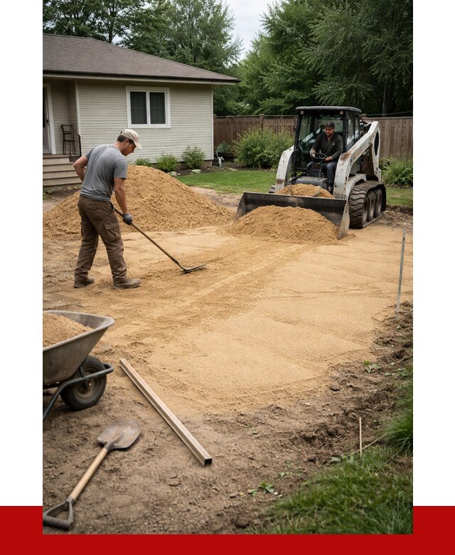 Отсыпка участка песком в Щекине, от 2573 р., ПРОНЕРУДЕкн